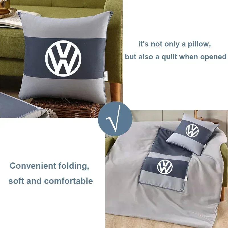 Pentru VOLKSWAGEN VW Pernă Scaun Auto Pătură Perna Aruncată pentru Volkswagen Golf Passat Jetta Touareg Tiguan Polo Bora Beetle