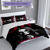 3pcs Custom Name Rock Ozzy Osbourne Bedding Set,Includes 1 Duvet Cover and 2 Pillowcases,All-season Bedroom Decor