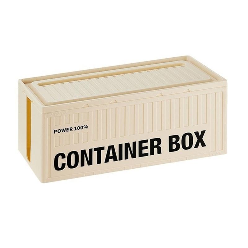 Convenient Desktop Cable Holder Desktop Cable Organizers Cord Management Box For Neat And Efficient Workspaces