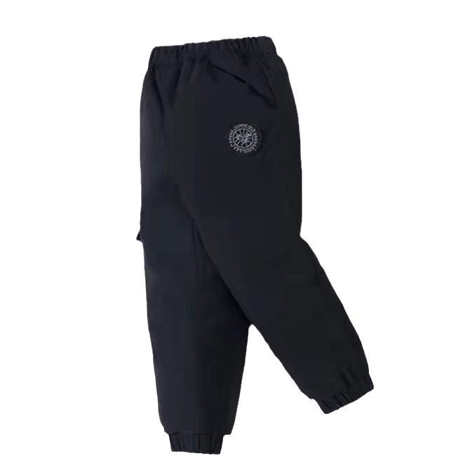 Children's Winter Children's Pants New Boys and Girls Pants Work Pants Boys and Girls Thickened Warm Pants Long Pants