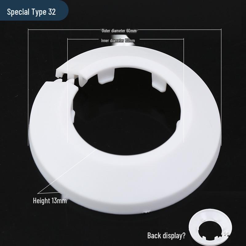 Decorative Pipe Cover Ring for Air Conditioning and Heating Valves