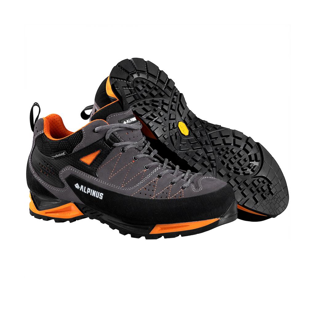 Alpinus The Ridge Low Pro Ii Trekking Shoes Anthracite-Orange Gr11733 Shoe Size 47