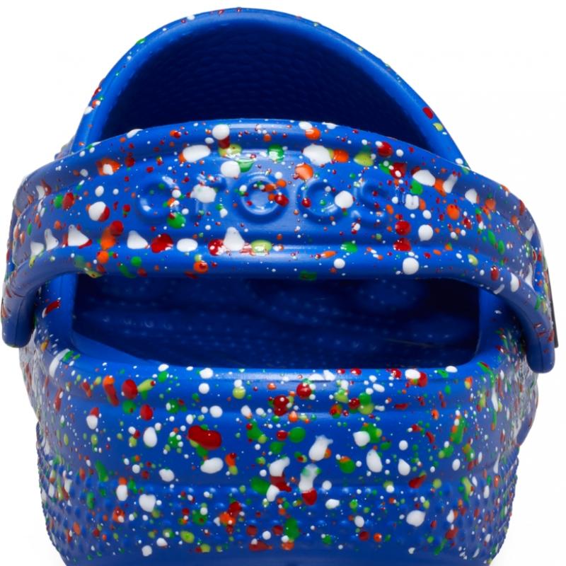 Crocs Classic Paint Splatter Clog Toddler 211169 4kz