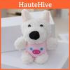 Cute Adorable Westie Dog Plush Keychain Stuffed Animal Bag Charm In Multiple Colors