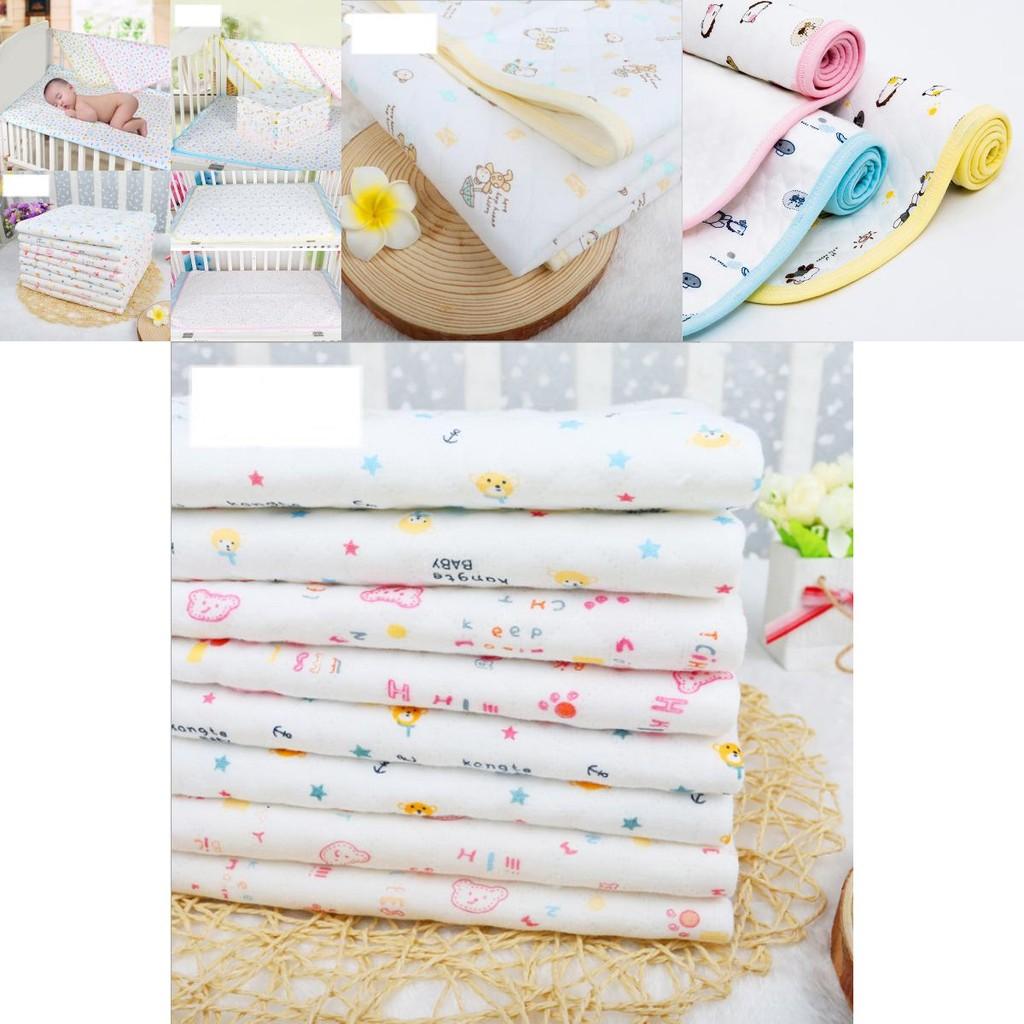 Bed Protector Sheet With Cotton Padding And Waterproof Layer For Baby And Kids