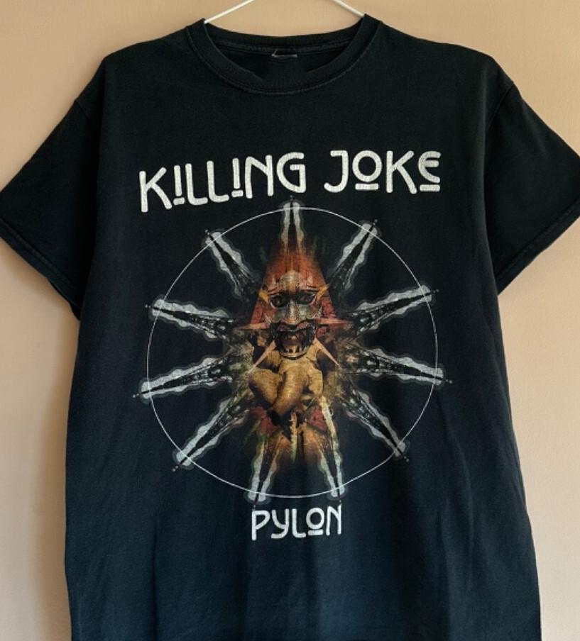 Pylon VTG Killing Joke Хлопок Мужская Женская S-234XL Футболка RS308 XXXXL