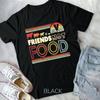 Friends Not Food Shirt Retro Style Vegan Vegetarian T Shirt Unisex T Shirt