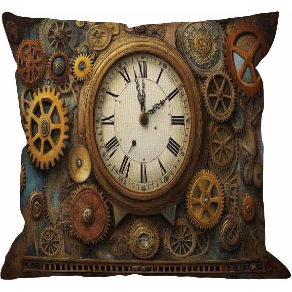 HGOD DESIGNS Bee Pillow Cover,Decorative Pillow Bees Watercolour Drawing Pillow Cases Cotton Linen Outdoor Indoor Square Cushion Covers for Home Sofa