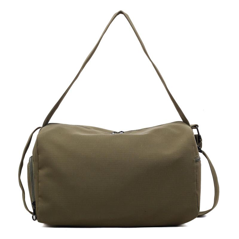 Casual Large-Capacity Nylon Canvas Bag Women'S Fashion Shoulder Bag Versatile Messenger Travel Bag