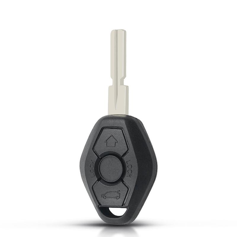 KEYYOU 10X Remote Control Car Key Shell 3 Buttons For BMW 1 3 5 6 7 Series X3 X5 Z3 Z4 Replacement Fob Case Cover Keyless Entry