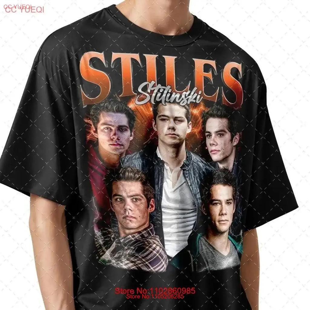 Vintage Stiles Stilinski T-Shirt Für Fans TV-Show G Top Tägliche Kleidung Dehnbar Stilvoll Vintage Leicht Unisex