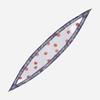 Dot Kinoko Neck Scarf (NAVY)