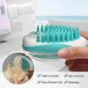 2 Pieces Green Dog Bath Brush, Pet Bath Massage Brush, For Shampooing And Massaging Short-long Haired Cats And Dogs