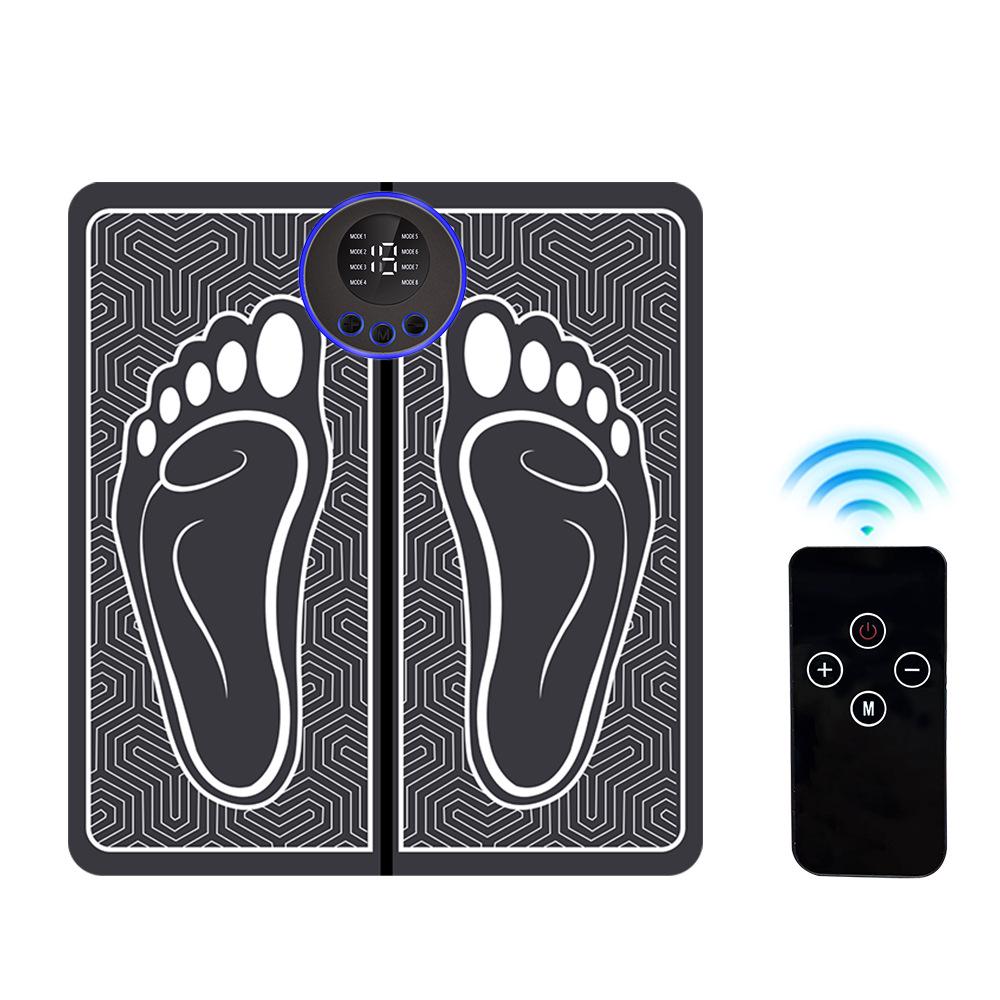 Rechargeable EMS Microcurrent Foot Massage Mat