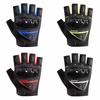 Motorcycle Riding Gloves for Men and Women Anti Collision Shell Fighting Hard Shell Outdoor Sports Non Slip Half Finger Gloves