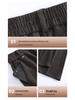 Women's Casual Thick Straight-Leg Pants for Spring, Autumn, and Winter - Suitable for Middle-Aged and Elderly