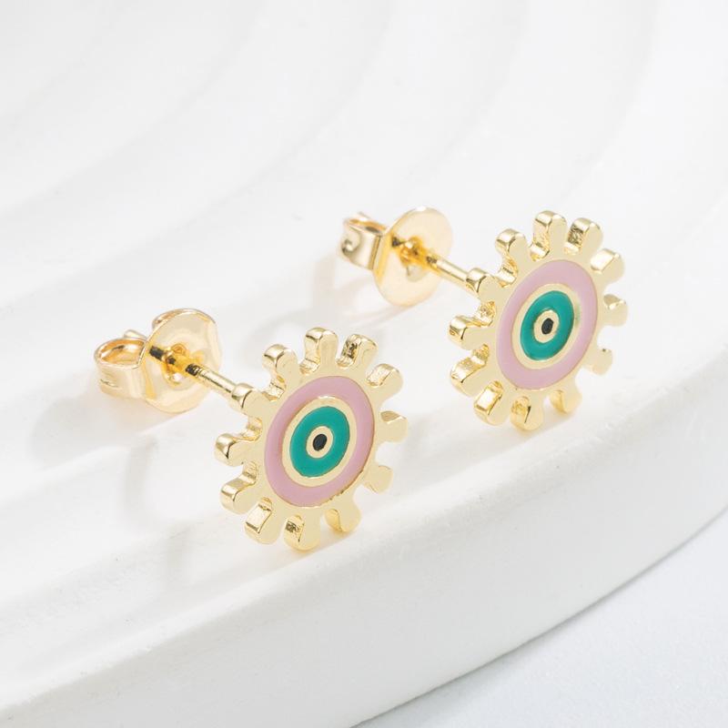 

Женские серьги-кольца в богемном стиле О-образной формы, креативные рисовые бусины, преувеличенные аксессуары, серьги OneSize розовый