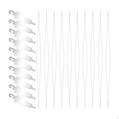 20Pcs Needle Threaders Embroidery Stitching Tools Accessories Long Stainless Steel Sewing