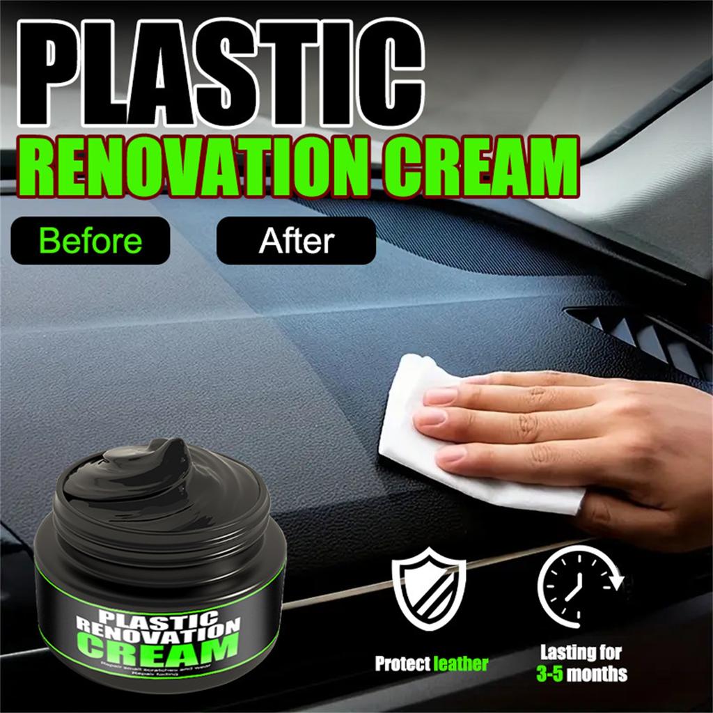 Car Coating Paste, Scratch Remover, 50g, Automotive Detailing Compound, Vehicle Surfaces Restorer, Long Lasting Finish, For Headlights, Wheels
