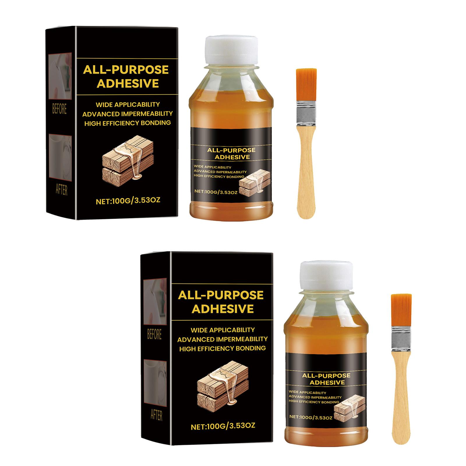 

Универсальный клей с кисточкой, прочный клей, водостойкий суперклей для быстрого ремонта металла, пластика, стекла, дерева A2