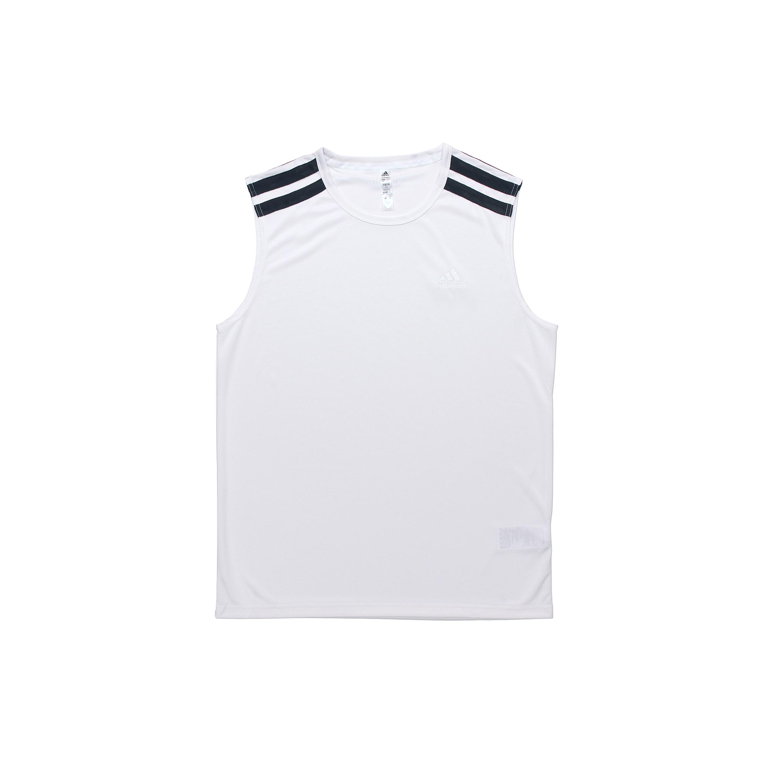 Adidas Basketball Jerseys Men s White Moderate Straight Fit GT3019 L
