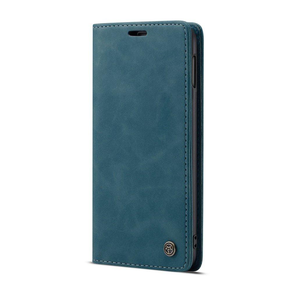 Custodia CASEME per Samsung Galaxy S10E, Custodia Portafoglio in Pelle, Blu