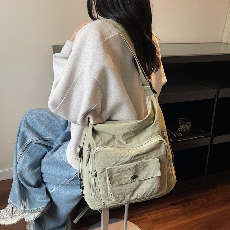 Tragetasche mit großem Fassungsvermögen Damen Pendler-Schultertasche Leichte Umhängetasche