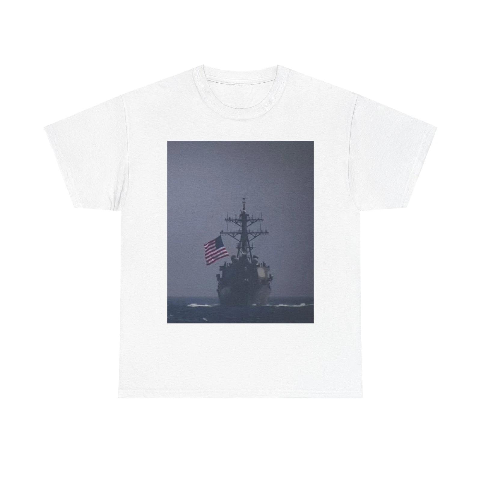 Men s and Women s T-shirts Navy Warship M