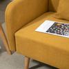Sofa 2-Seater Couch with 2 Throw Pillows, Small Loveseat with Velvet Look, Modern Upholstered Sofa for Living Room, Bedroom, Small Space