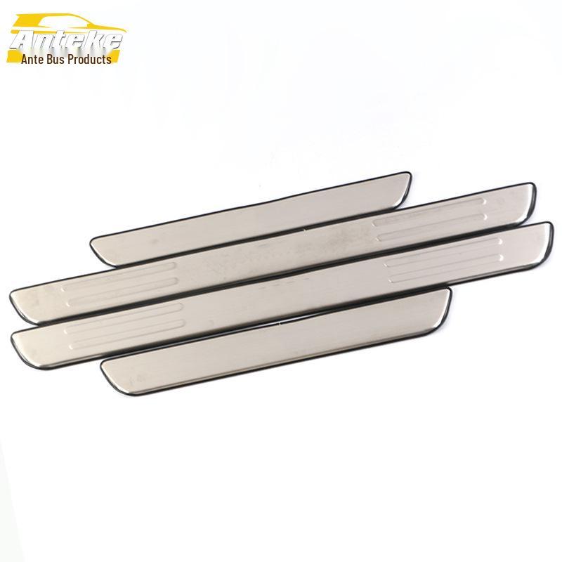 

A4L Яркая накладка на порог и бампер Приветственная педаль Защита от царапин и потертостей