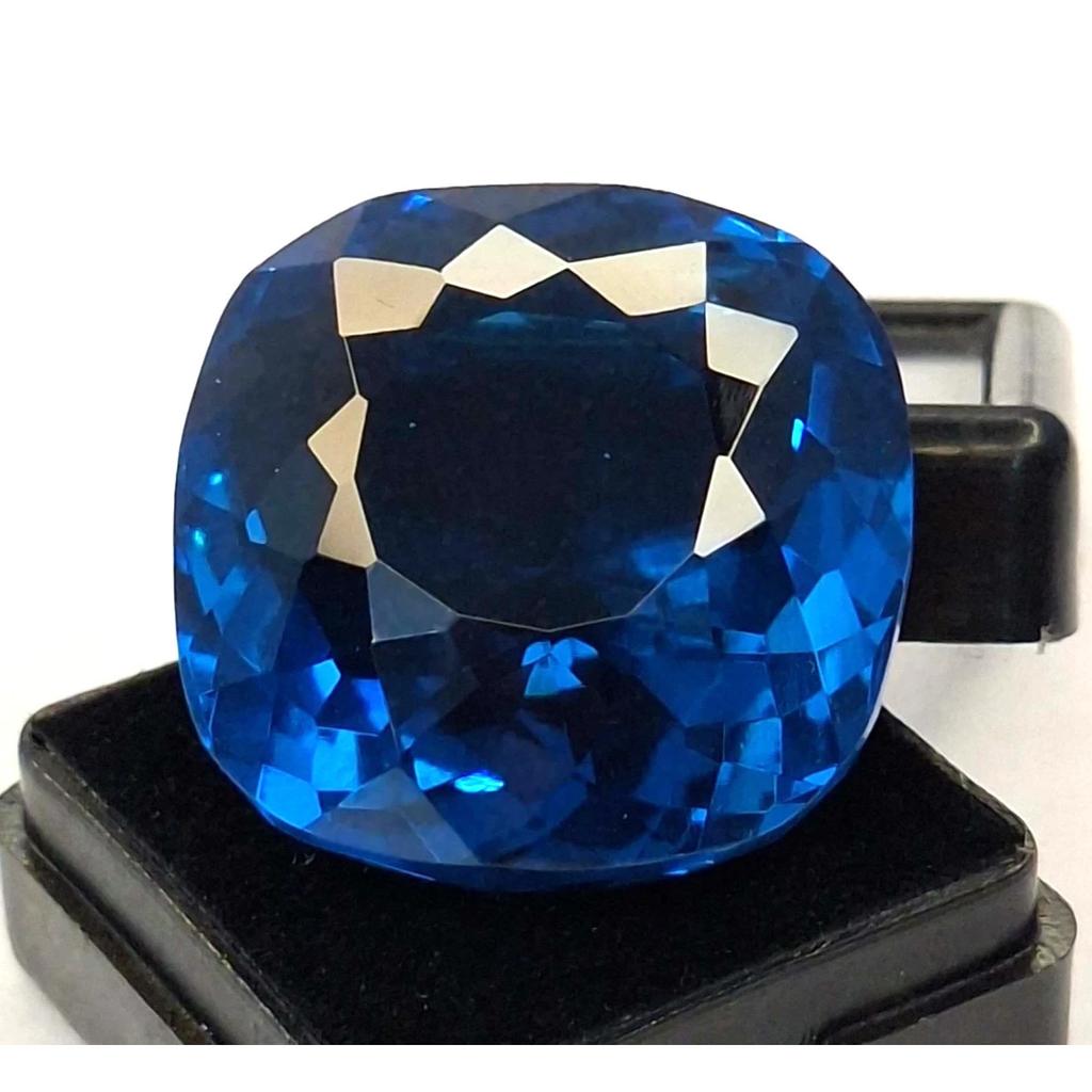 Natural Indicolite Tourmaline Shape Cushion Cut 67-69 Ct Stunning Gemstone