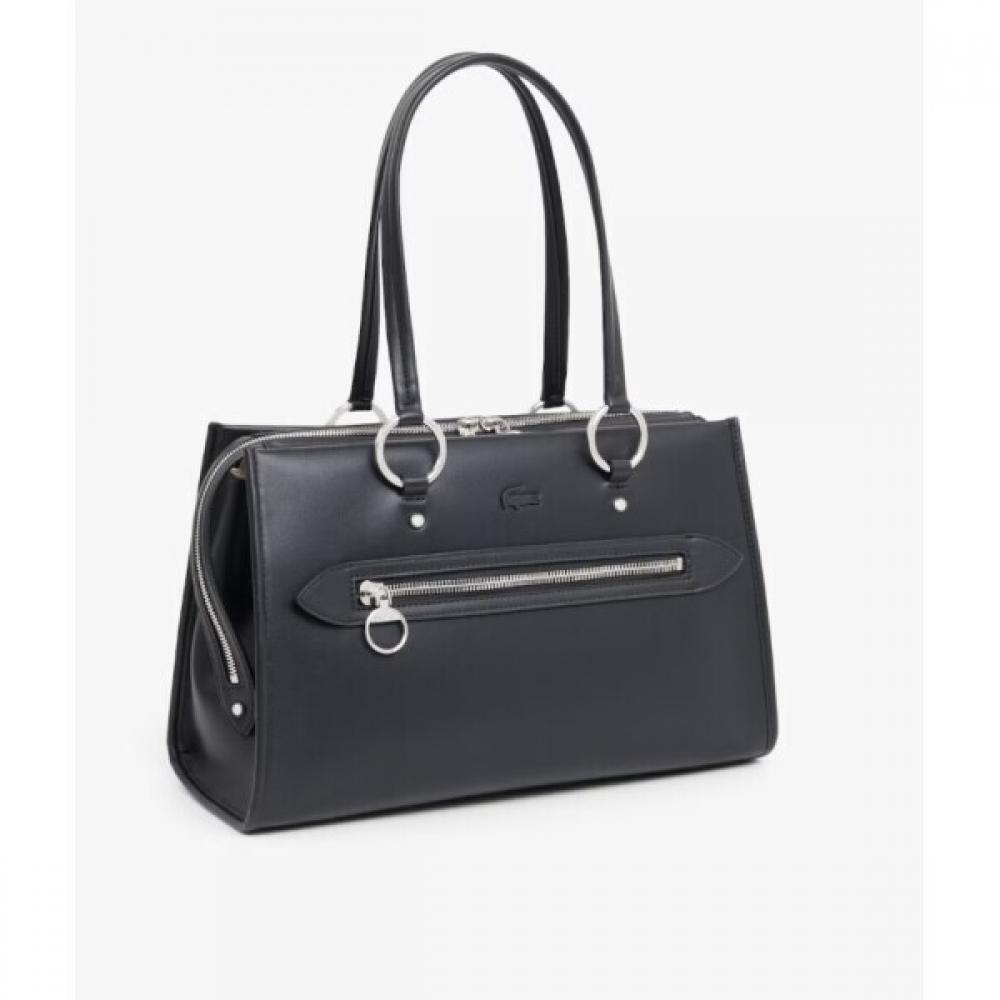 Lacoste Selis Medium Top Handle Bag Cw Nf5125d55n 000