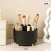 Rotating Plastic Pen Holder & Cosmetic Organizer - Luxurious Desktop & Tabletop Storage Solution