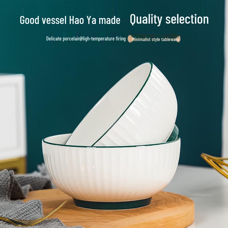 

Jingdezhen Ceramic Ink Cloud Noodle Bowls