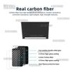 Soft Carbon Fiber Gear Shift Storage Panel Cover Trim for Skoda Octavia 2015 2016 2017 2018 2019 2020 Car Interior Accessories.
