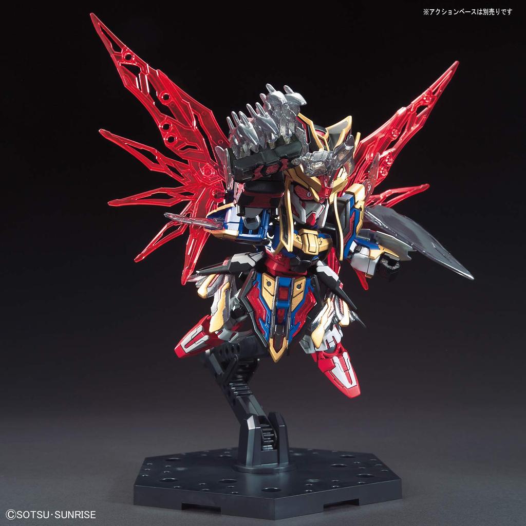 BANDAI SPIRITS SD Gundam Sangoku Soketsuden Sima Yi Destiny Gundam Plastic Model BAS5058207 Color-coded