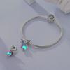 Copper Dangle Charm Chameleon Luminous Firefly Ring Earrings Bead Charms For Original Diy Bracelet Fine Jewellery