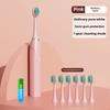 Coffret cadeau brosse à dents électrique rechargeable à ultrasons et fil dentaire