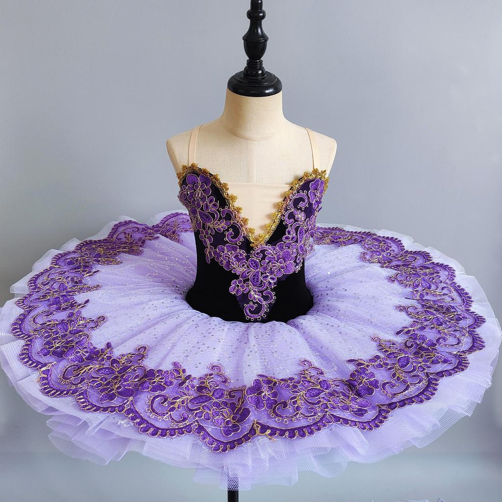 Classic Professional Ballet Tutu Dance Dress Girls Adult Kids Swan Lake Ballerina Party Dance Costume Leotards Ballet Dress