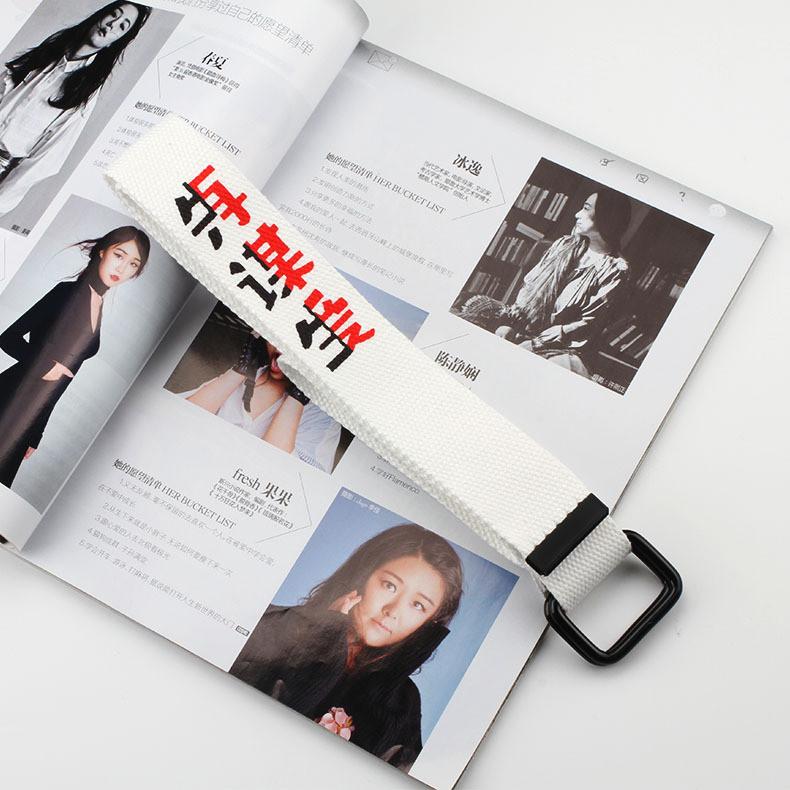 

Simple Canvas Casual Belt Unisex Fabric Waist Belt For Casual Street Daily Use