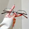 Vintage Runde Große Rahmen Lesebrille für Herren und Damen Retro Elegantes Blumenmuster Mode Alterssichtigkeit Brille Mode Brille