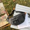 Stylish Grid Pattern Chest Bag Multiple Pockets Ideal for Outdoor Activities and Daily Use