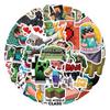 50-100 Waterproof Game Stickers for Luggage, Notebooks, Phones, and Cups