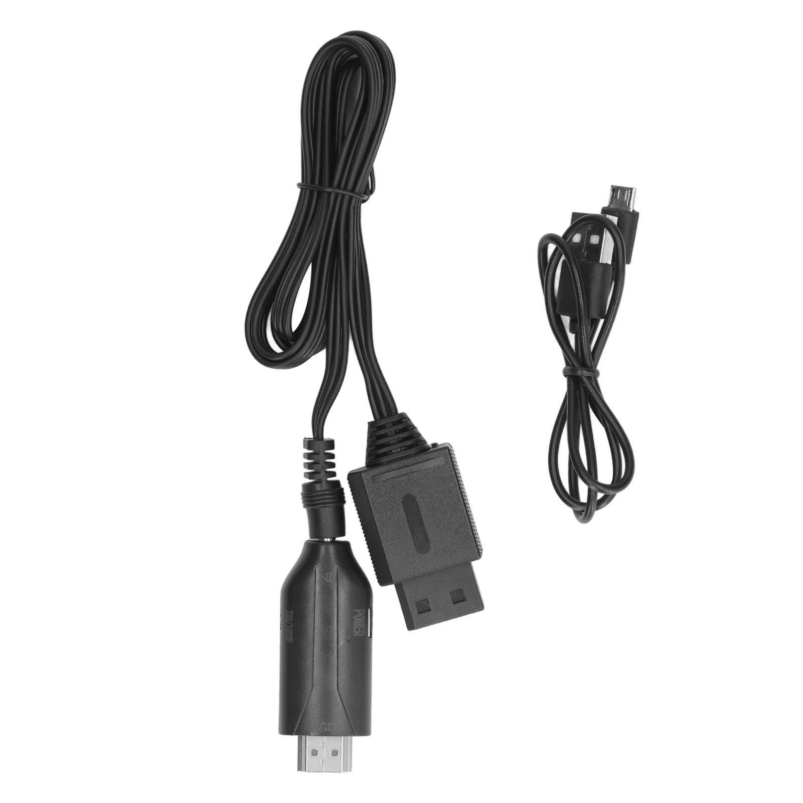 

Black High Definition Converter 1080P USB Audio Transmission Male High Definition Adapter