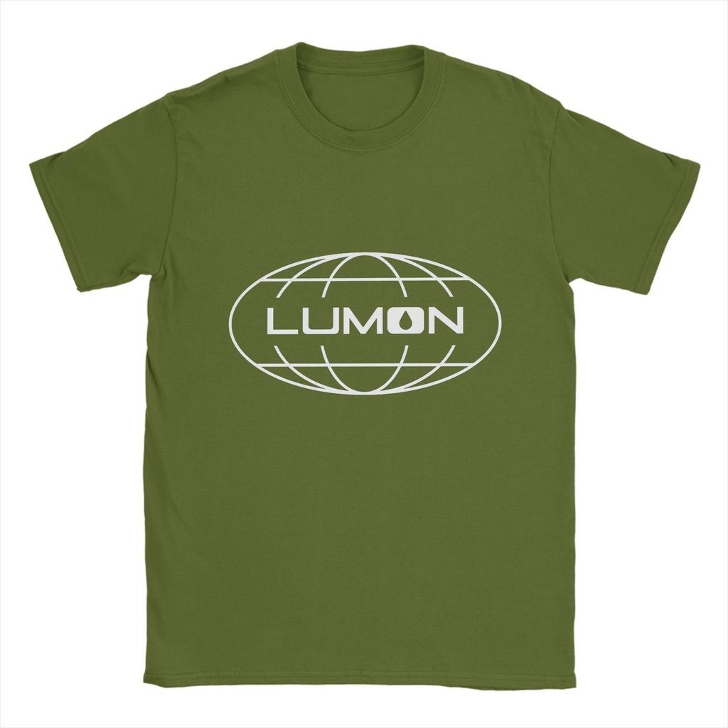 Men's T-Shirts Lumon Industries Leisure Pure Cotton Tees Short Sleeve  T Shirts Round Collar Clothing 4XL 5XL