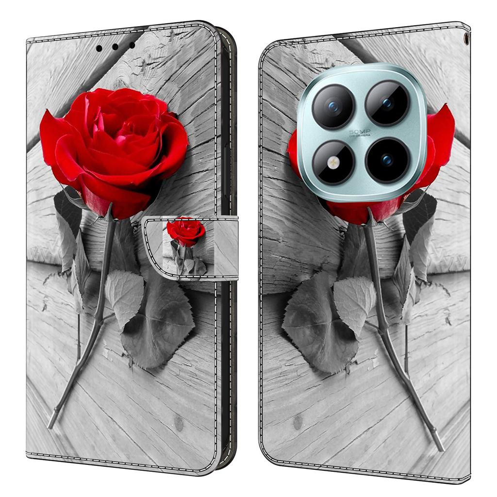 Wallet Case For Xiaomi Poco M8 5G/Redmi Note 15 5G (Global)/15 4G (Global) Magnetic Clasp 3D Pattern Leather Phone Cover