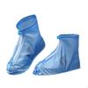 Rain Shoe Covers Wear Resistant Waterproof Overshoes Portable Boot for Cyclists Blue M