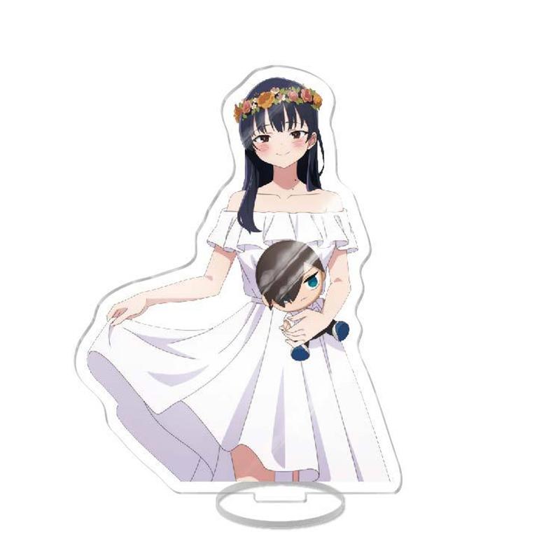 Anime The Dangers In My Heart Acrylic Stand Kyotaro Ichikawa Anna Yamada Action Figures Desk Model Plate Toys Room Decorations