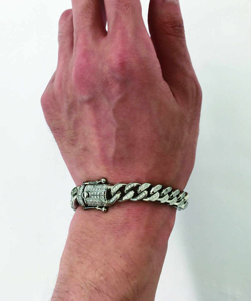 Sexto [Surgical Steel][Bracelet] Dc Bracelet Silver