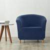 Velvet Elastic Club Bath Tub Armchairs Chair Covers Stretch Single Sofa Slipcover Removable Sofa Couch Cover for Bar Counter